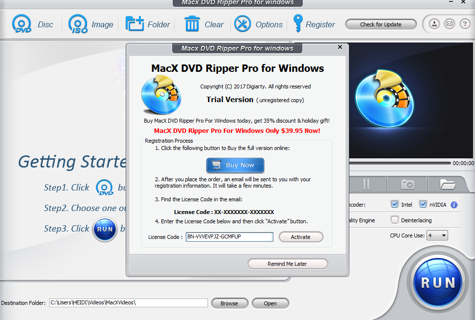 mac dvdripper pro registration code